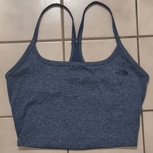 The North Face Dune Sky Tanklette Heathered Blue – Women’s S